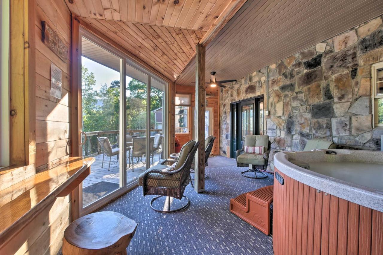 Tenn River Cabin With Hot Tub - 10 Mi To Chattanooga Kültér fotó