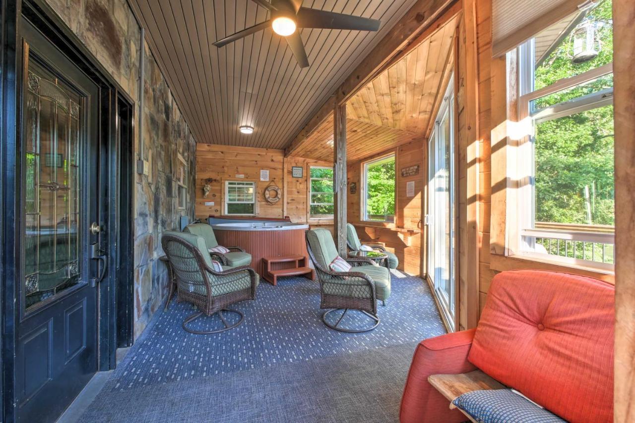 Tenn River Cabin With Hot Tub - 10 Mi To Chattanooga Kültér fotó